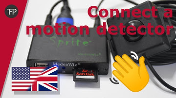 [ENG] MedeaWiz Sprite - Connect a motion sensor | AtmosFX Media Player