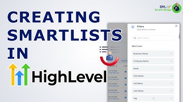 How to Create GoHighLevel Smart Lists (Stop Losing Leads Today!)