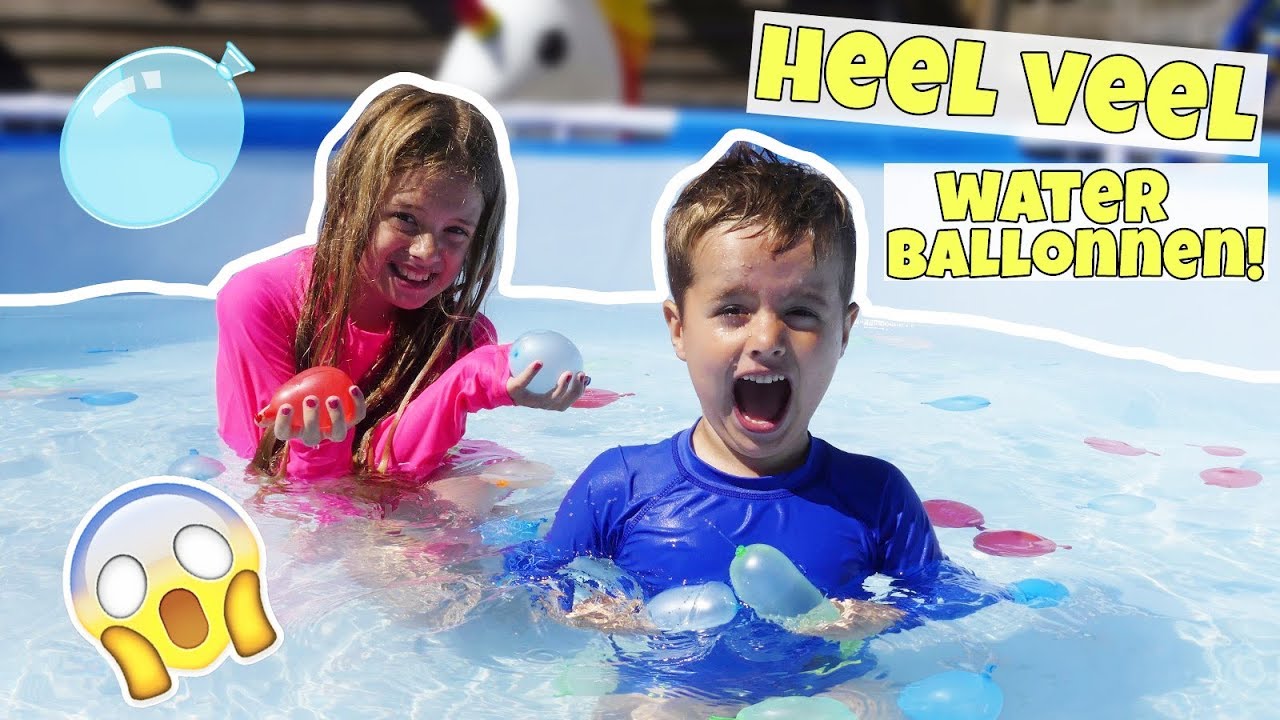Zwembad Spelletjes Broer En Zus Tv Vlog 184 Youtube