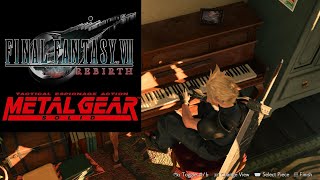 Vignette de la vidéo "Cloud plays "Metal Gear Solid Main Theme" - Final Fantasy VII Rebirth"