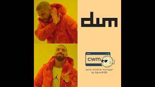 DWM? No, forget it. CWM: built by OpenBSD, secure by design