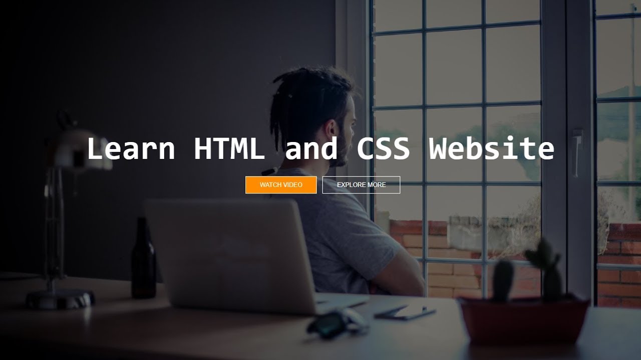 Easy Tutorials How To Create A Website Using HTML And CSS Step By Step Website Tutorial