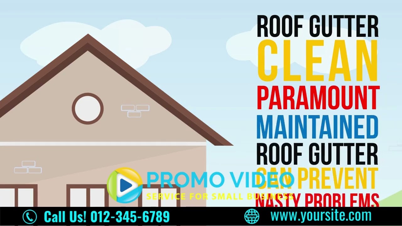 Gutter Cleaning Promo Video 2