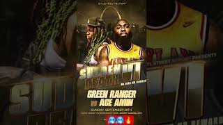 🔥🥶🔥 Ace Amin vs Green Ranger !! 🔥🥶🔥 #stlstreetreport #stlbattlerap