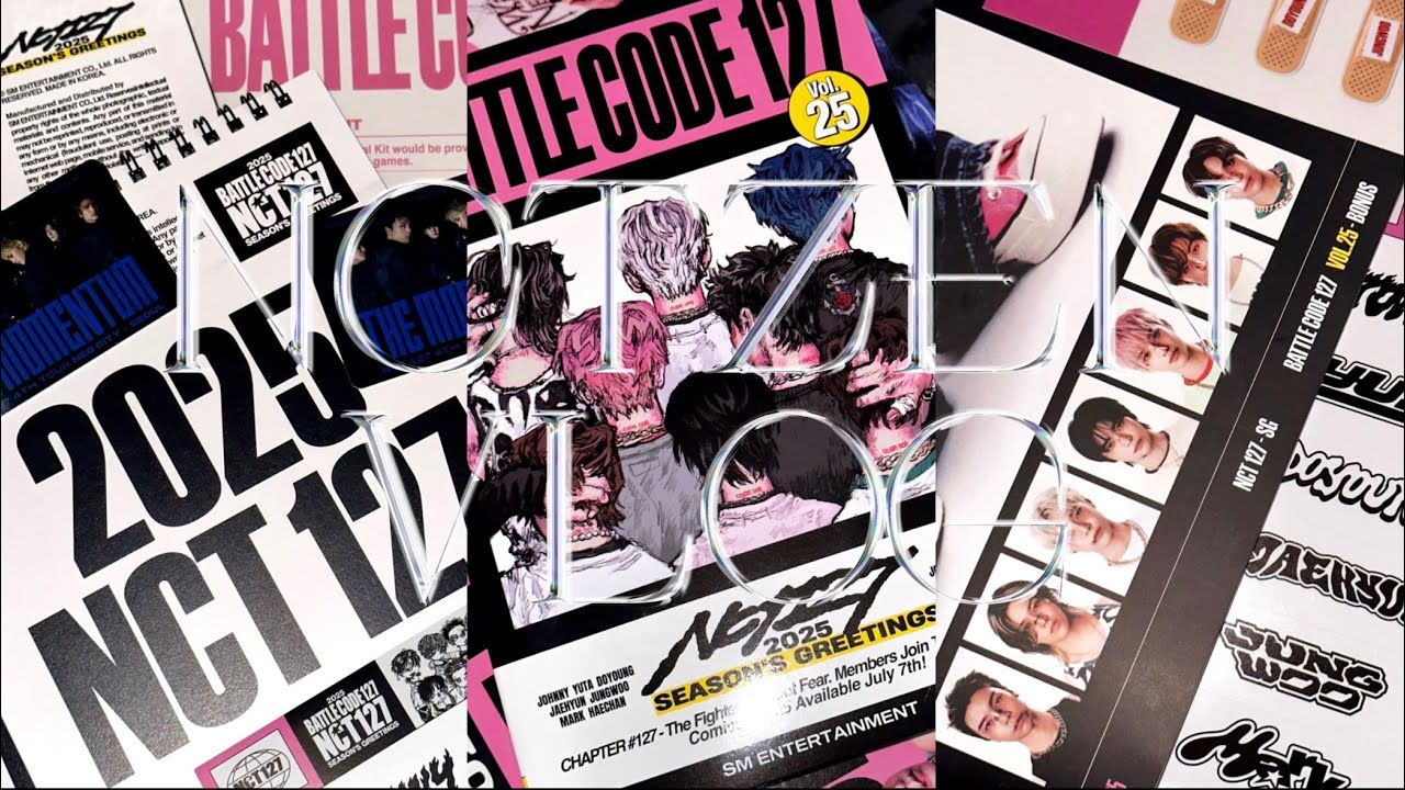 [시즈니 브이로그] 2025년에도 우리칠 프로텍터 정상영업합니다👊 • 엔시티 127 시즌그리팅 언박싱 • 더모멘텀 콘서트 티켓 • 애플뮤직 • 택배깡 • 덕질 브이로그 • 정프