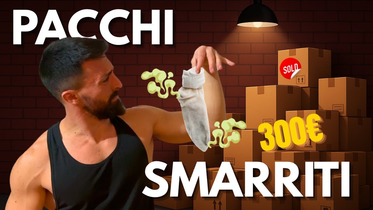 HO SPESO 300€ PER UNA SCATOLA DI PACCHI SMARRITI | mega truffa? | - YouTube