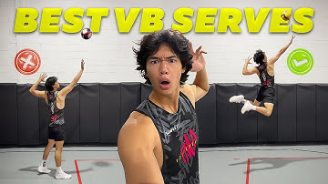 THE BEST SERVES IN THE GAME OF VOLLEYBALL AND HOW TO DO THEM