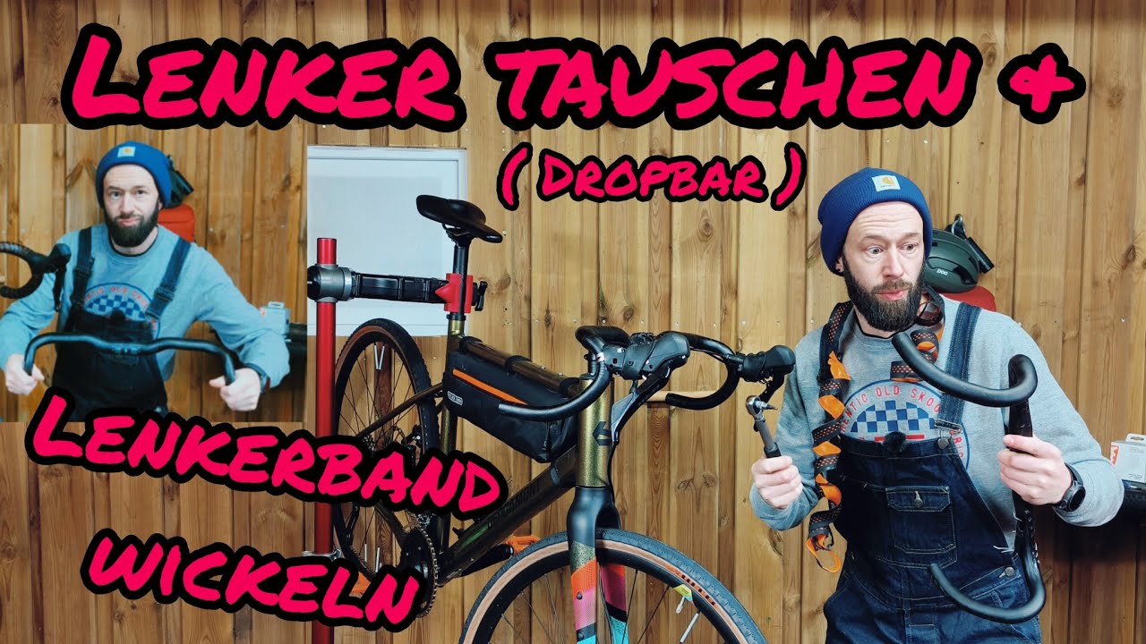 Gravelbike Lenker / Dropbar tauschen & Lenkerband wickeln 