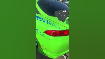 Mitsubishi eclipse di Paul Walker di the fast and the furious#fastandfurious #paulwalker