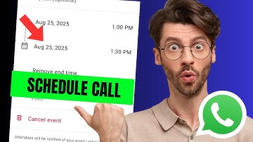 How to Schedule Call on WhatsApp
