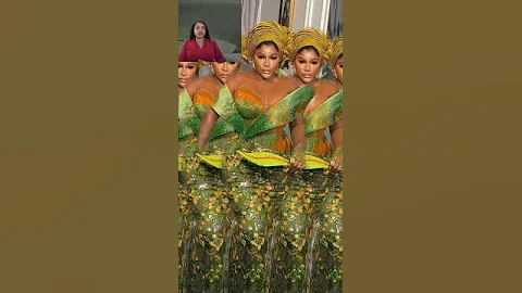 Destiny Etiko slaying nicely at Priscilla Ojo's traditional wedding