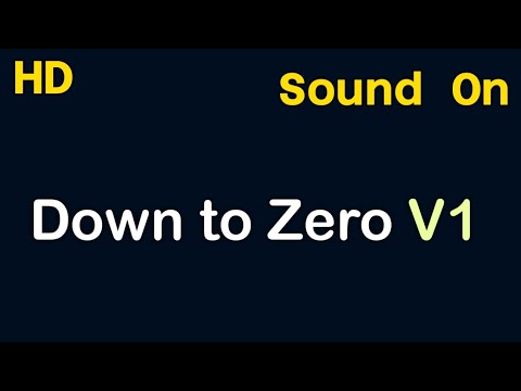 Down to Zero Version 1