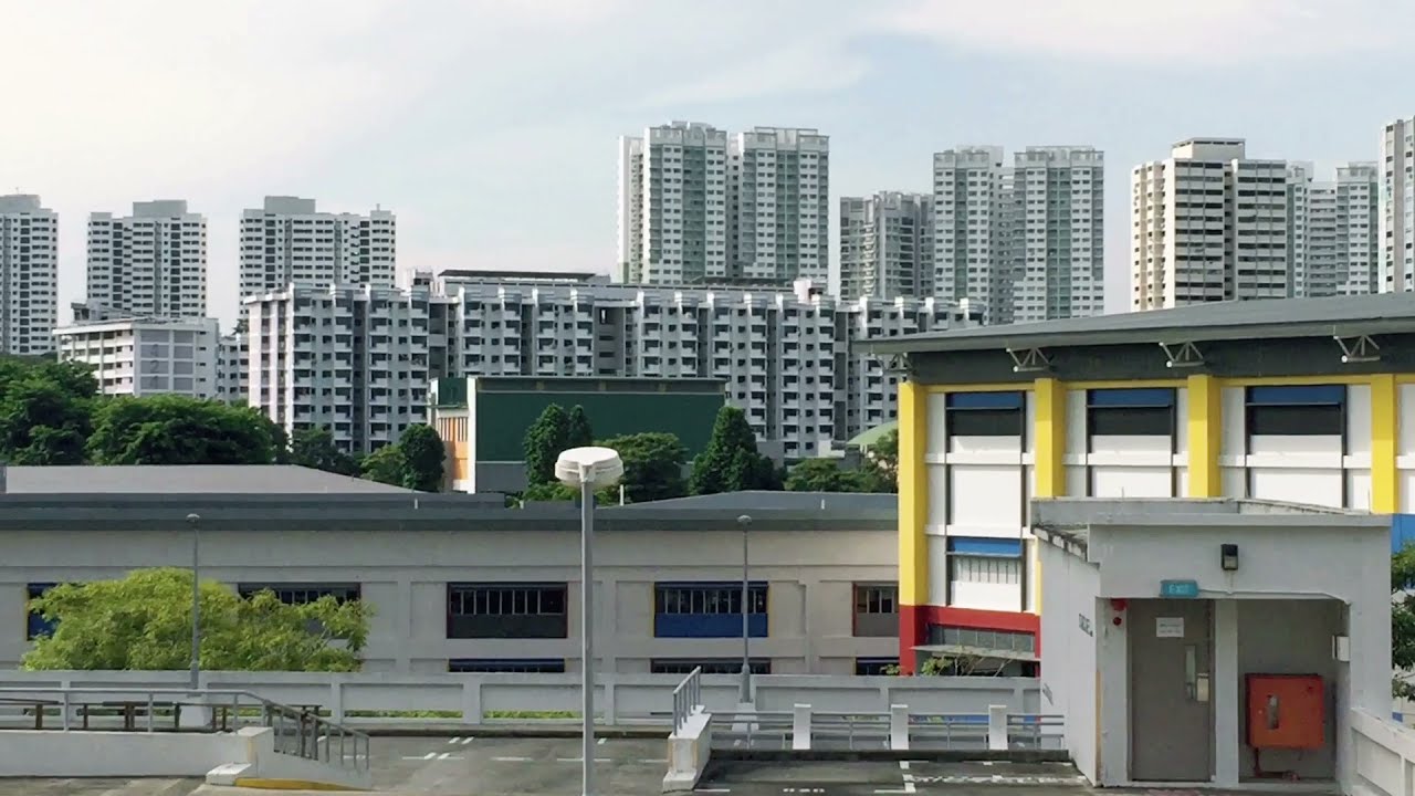 NICE VIEW FROM MY WINDOW/ BUILDING OF HDB HOUSES /MADAM GALA 