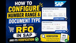 🔥 SAP MM: Configure RFQ Number Range & Document Type | Step-by-Step + Verification