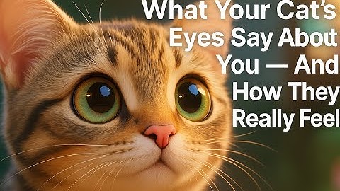 What Your Cat’s Eyes Say About You — And How They Really Feel