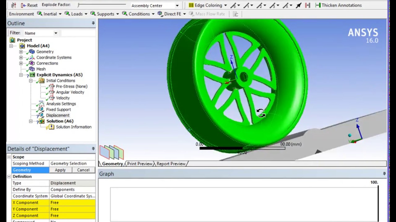 EXPLICIT DYNAMIC ANALYSIS OF A FORMULA ONE WHEEL - YouTube