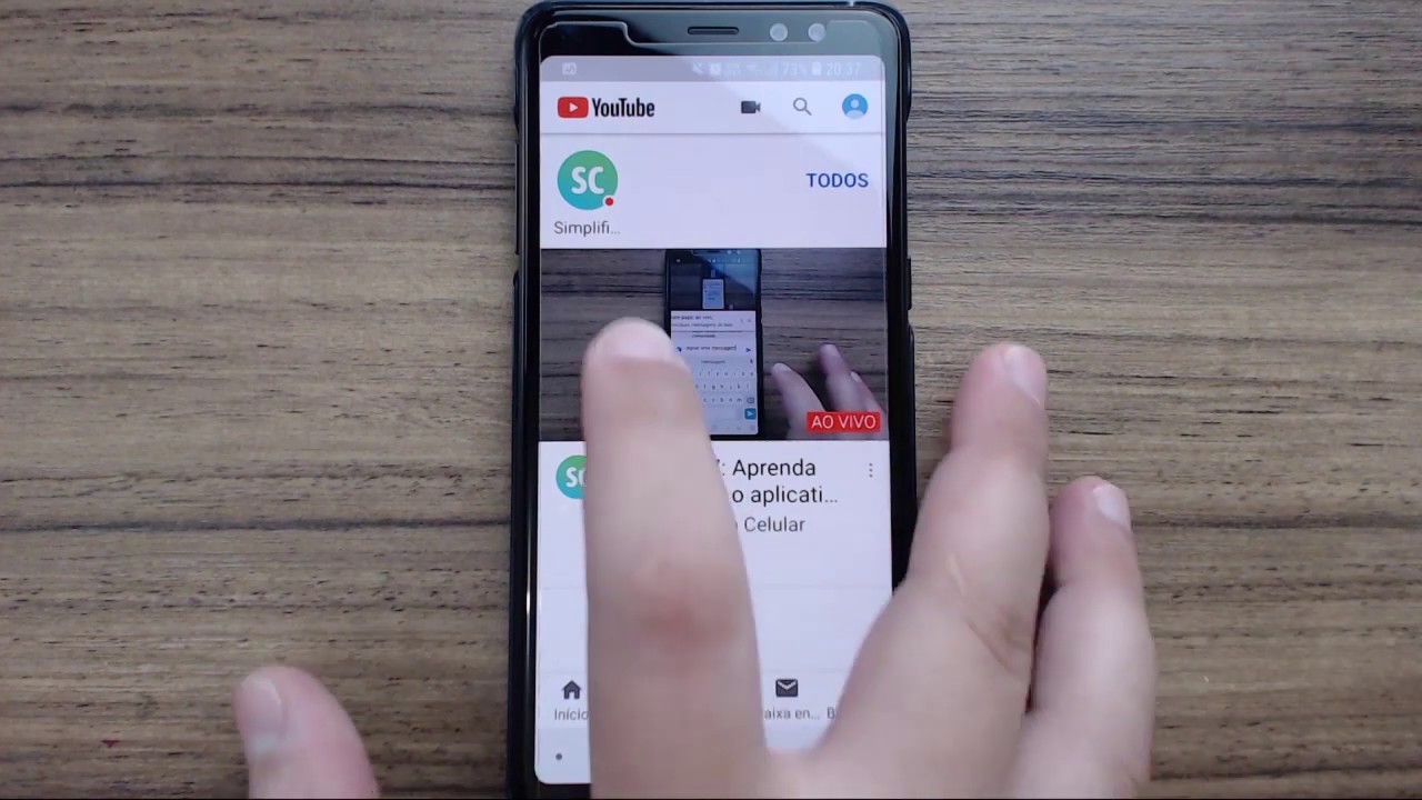 COMO PESQUISAR UM VÍDEO NO YOUTUBE PELO CELULAR - YouTube