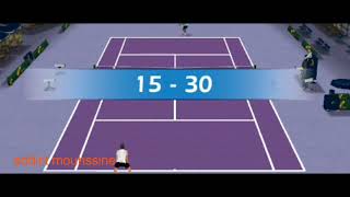 احسن تطبيق على tennis 3d Android لعشاق لعبة التنس screenshot 2