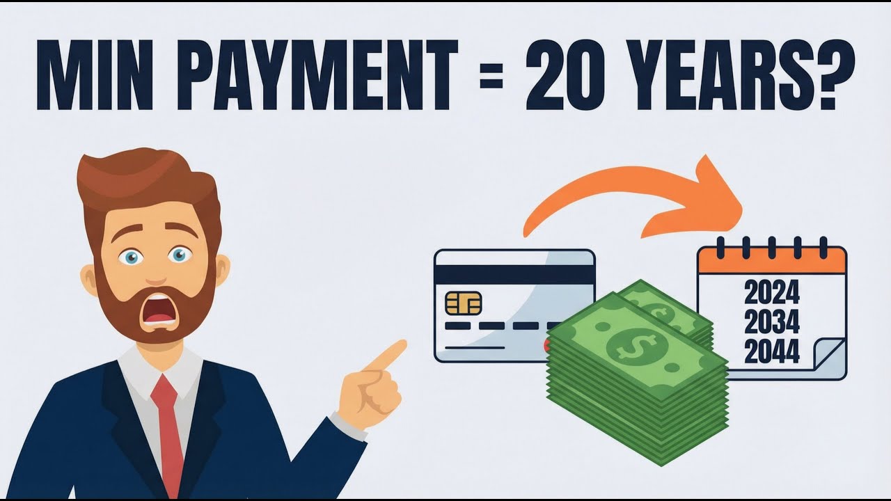 Minimum Payment on $5,000 = 20 Years. Here's Why