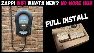 Menergi Zappi WiFi EV charger  Full Install and Key changes