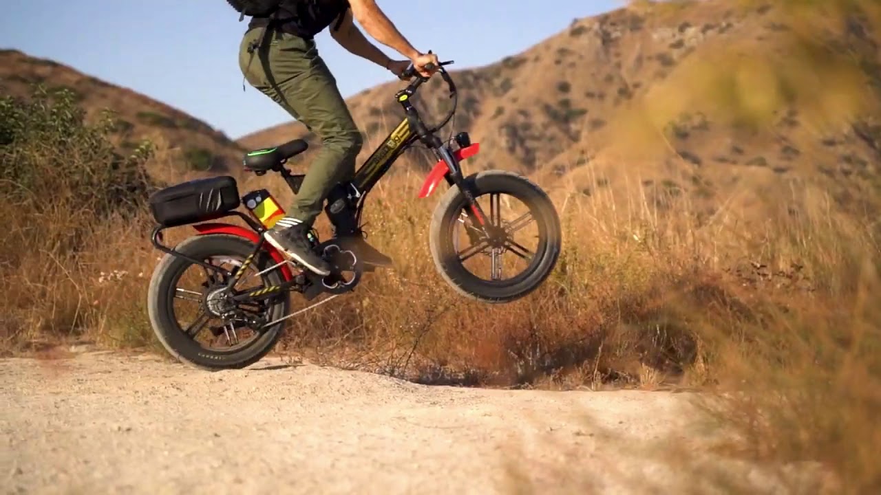Green Bike Electric Motion Big Dog Off Road Promo
