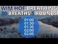 Wim hof guided breathing session  5 rounds 30 breaths for complete beginners prolonged no talking