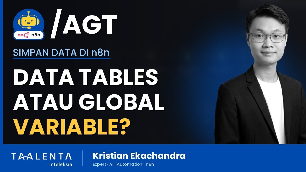 Apa Bedanya Data Tables dan Global Variable di n8n