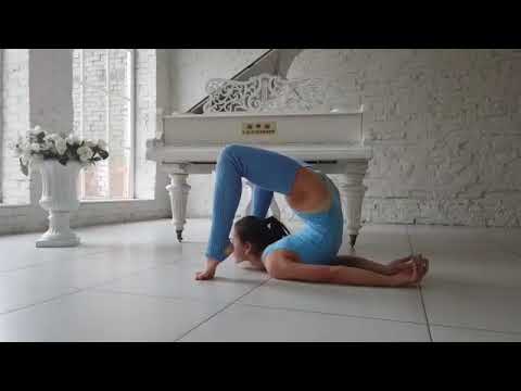 STRETCHING contortionist, Contortion, gymnastics - Stretches , Balancing , flex girl