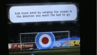 Flick Soccer App Review for iPhone screenshot 1