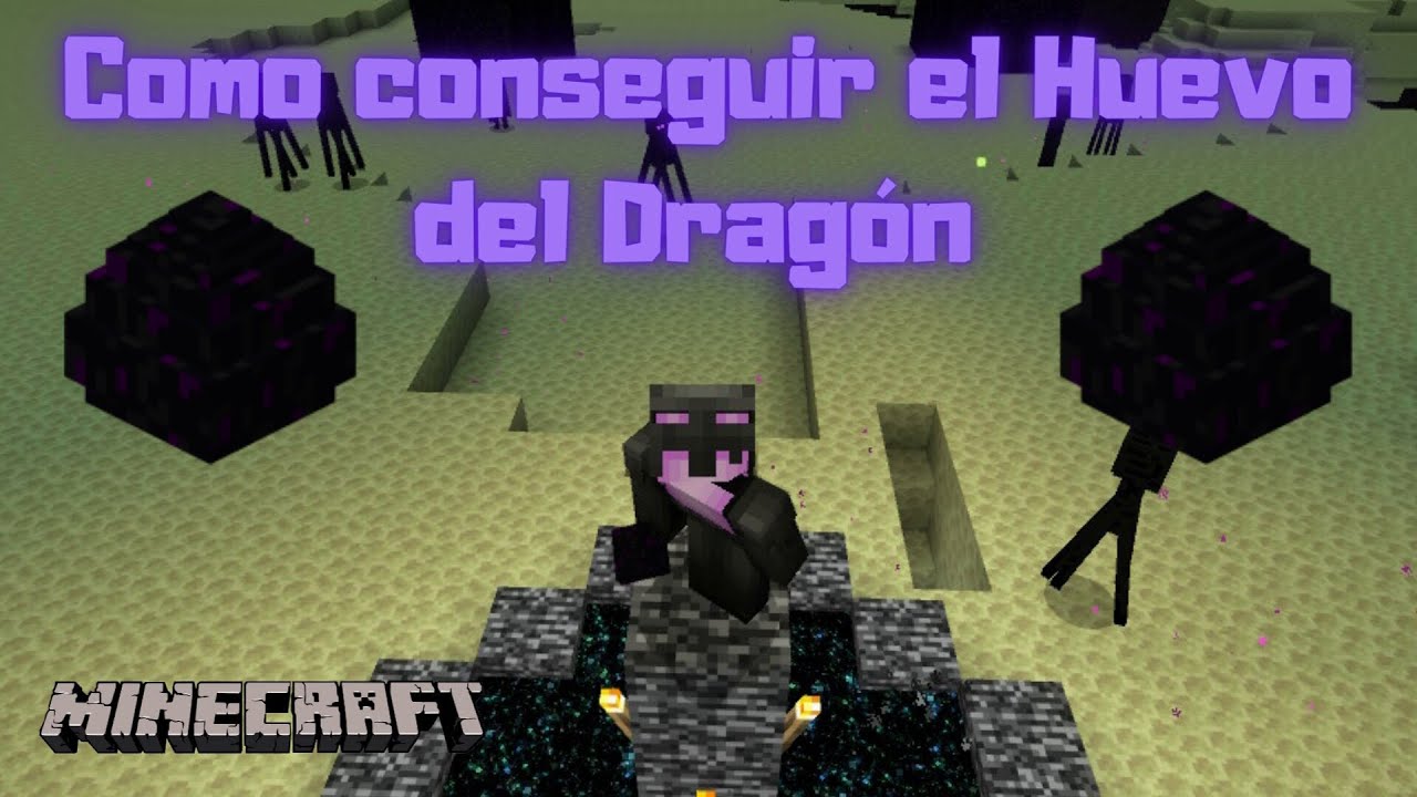 Como conseguir el Huevo de Dragón del End en Minecraft - YouTube