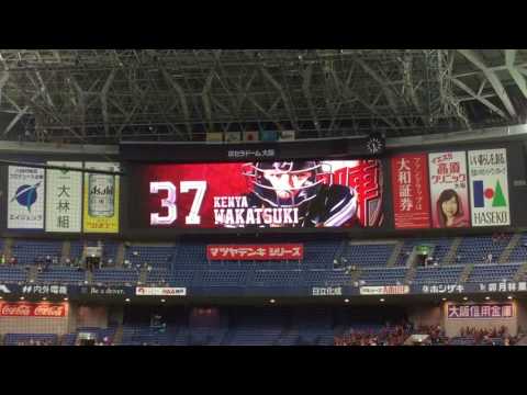 【Bs夏の陣2017】オリックスvsソフトバンク 16回戦  オリックススタメン発表 @京セラドーム大阪 2017.8.3