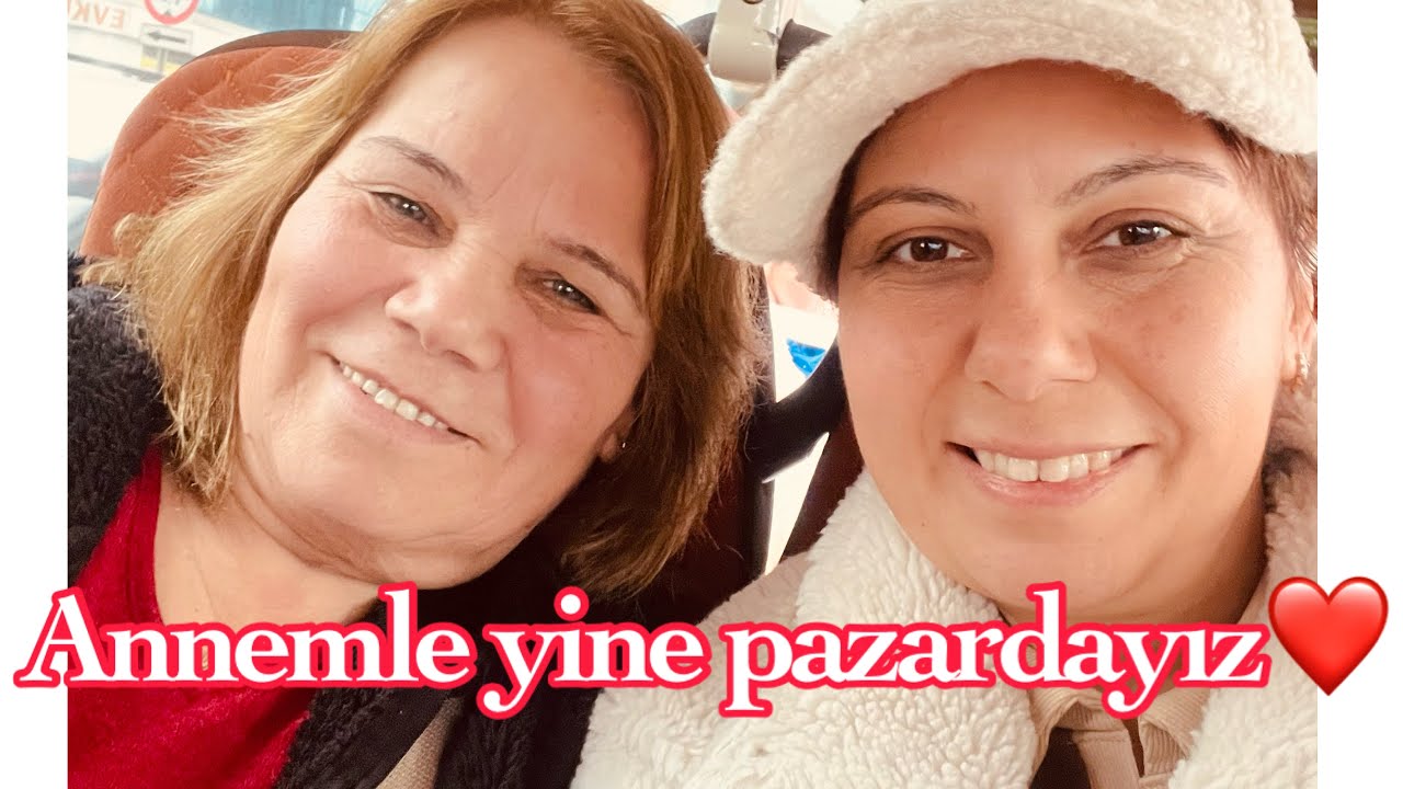 KARŞIYAKA SOSYETE PAZARI👗ALARM TAKILI KALMIŞ HİÇ FARKETMEMİŞİM🤣ANNEMLE PAZAR TURU❤️