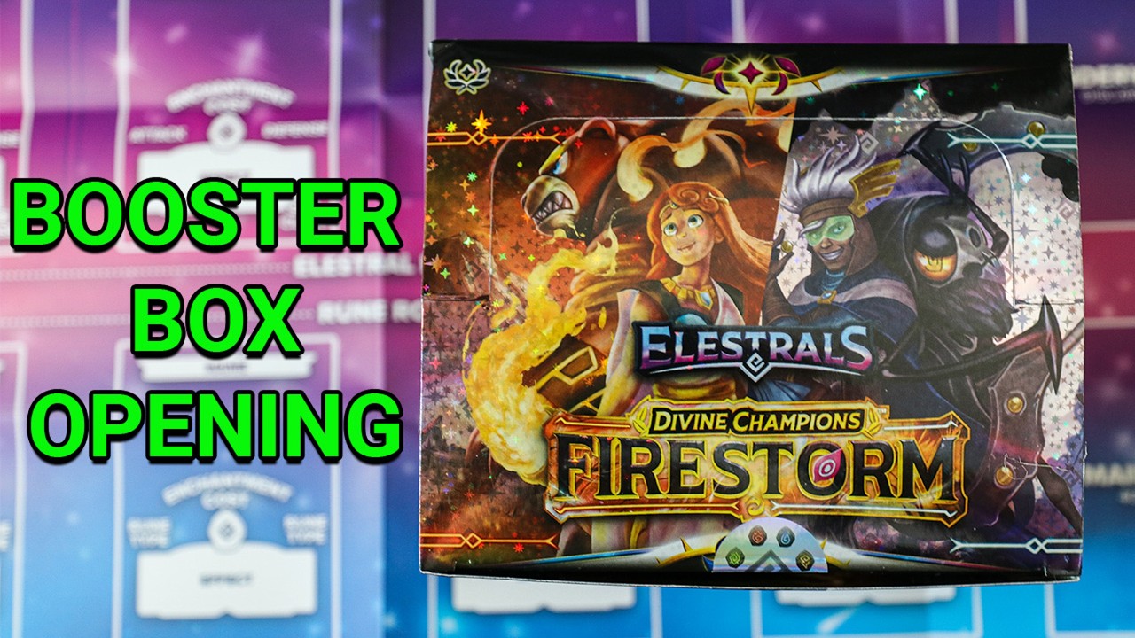 Elestrals Sent Me a Booster Box of Divine Champions Firestorm