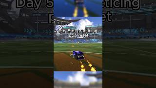 Day 5 of practicing pop reset🔥#rl #rokcetleague #rlclips #popreset #freeplay