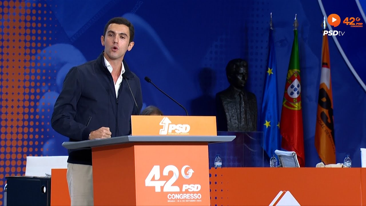 Sebastião Bugalho no 42º Congresso Nacional do PSD