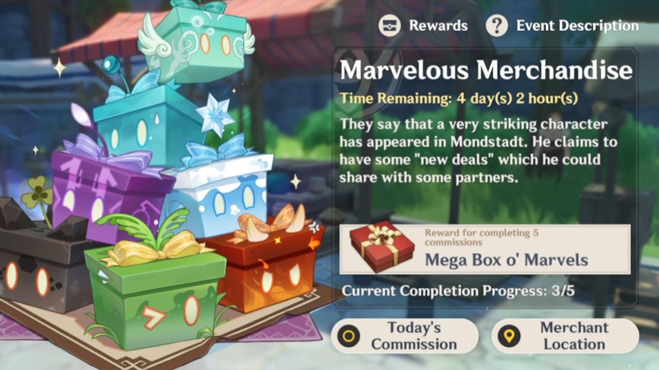 【V5.1 Genshin Impact】Marvelous Merchandise #03