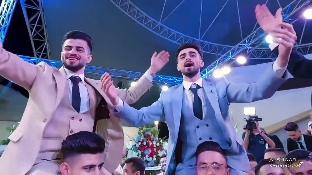 العريس علي محمد ربيع اسعد7 المطرب عبود حلاق اندلسيا