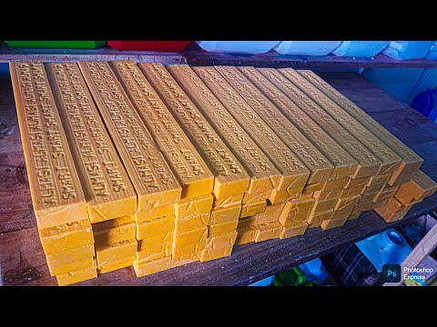Jinsi Ya Kutengeneza Sabuni Za Miche Hatua Ya Ukataji Kupiga Mhuri Na Kukata Vipande 0783 500 971