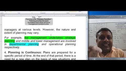 Business Studies Class 12.4.2 Features of Planning | CS Neeraj Gupta | www.ngpaclasses.com