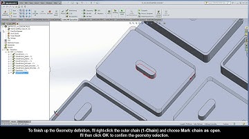 SolidCAM iMachining Getting Started - 2D Geometries: Open pockets