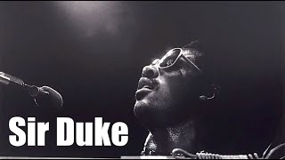 Video thumbnail of "Sir Duke backing track"