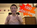 Thank You for 1000 Subs!