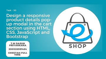 Design a responsive product details pop-up modal in the cart section