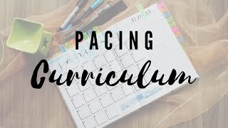 Pacing Homeschool Curriculum for the Years End
