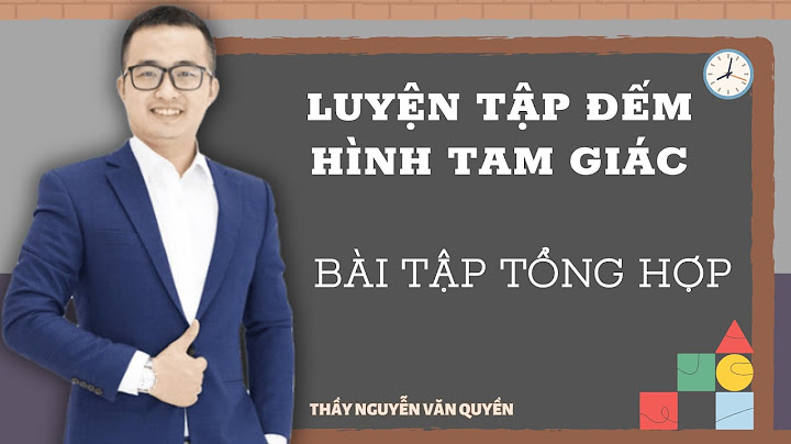 Bài tập tư duy tìm đếm số hình tam giác năm 2024