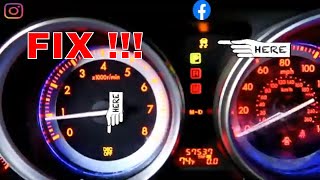 How to FIX any Mazda with the DSC Dynamic Stability Control lights ON or flashing !!!