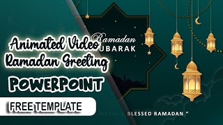 Animated Slide Ramadan Greeting Video | POWERPOINT | AESTHETIC PPT | FREE TEMPLATE screenshot 4