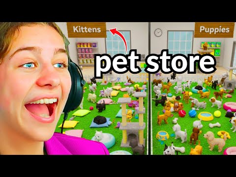 Who can build BEST STORE in 50mins | Nightclub vs Salon vs Pet Shop vs Cafe
