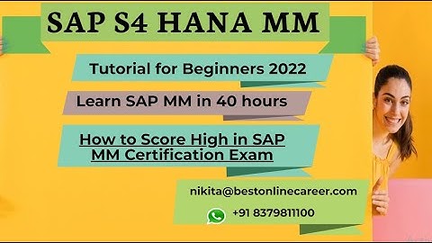 SAP S4 Hana MM Demo | SAP S/4 Hana Mastery Sourcing & Procurement | Gamifier Mastery | MM Tutorial