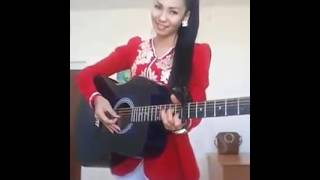 Суйгенин кайда песня на гитаре